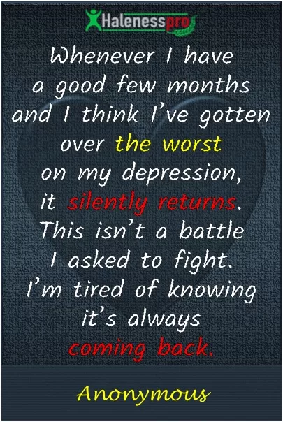 Quotes on sadness and depression