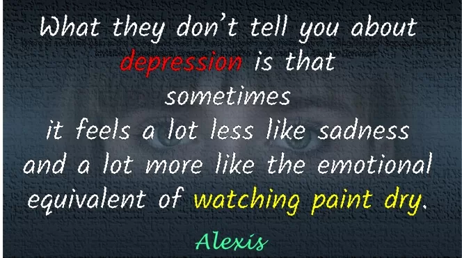 Alexis Depression quotes