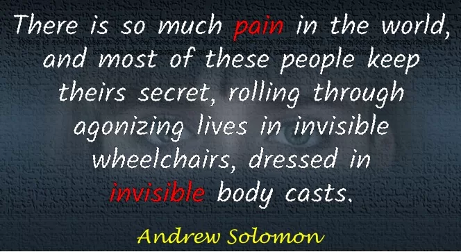 Depression and sadness quotes by Andrew Soloman