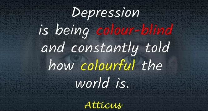 Atticus quotes about depression